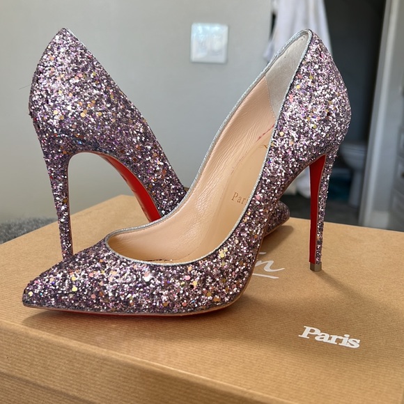 Christian Louboutin so Kate 120 glitter heels - Picture 5 of 5
